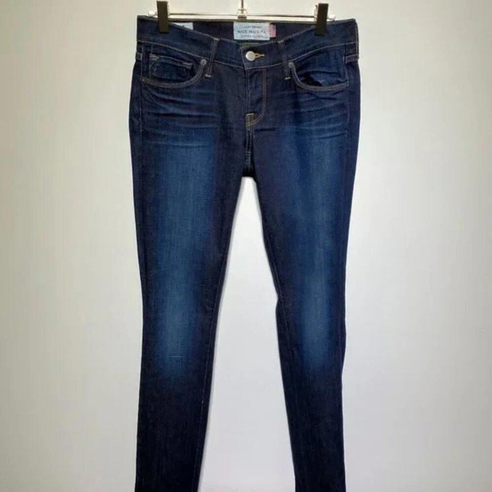 LUCKY BRAND Stylish‎ Dark Wash Skinny Jeans